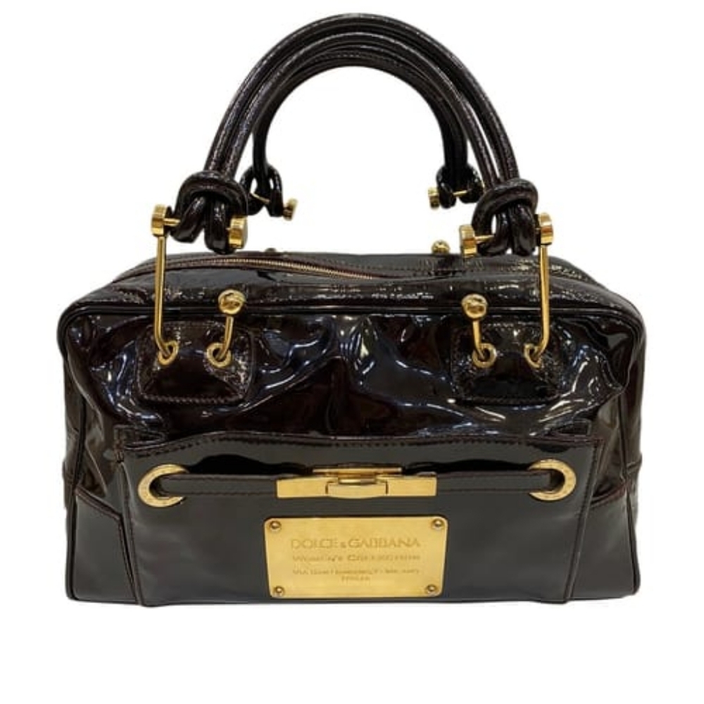 🔥Dolce & Gabbana Patent Leather Handbag🔥